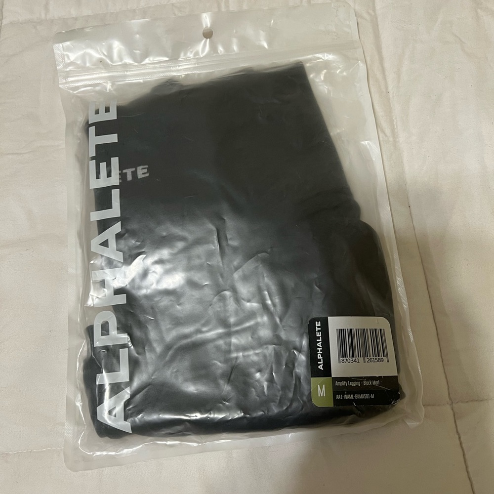 ‼️SOLD - Amplify Leggings in Black Marl